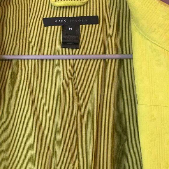 MARC BY MARC JACOBS VINTAGE BRIGHT YELLOW JACKET - Picture 7 of 12